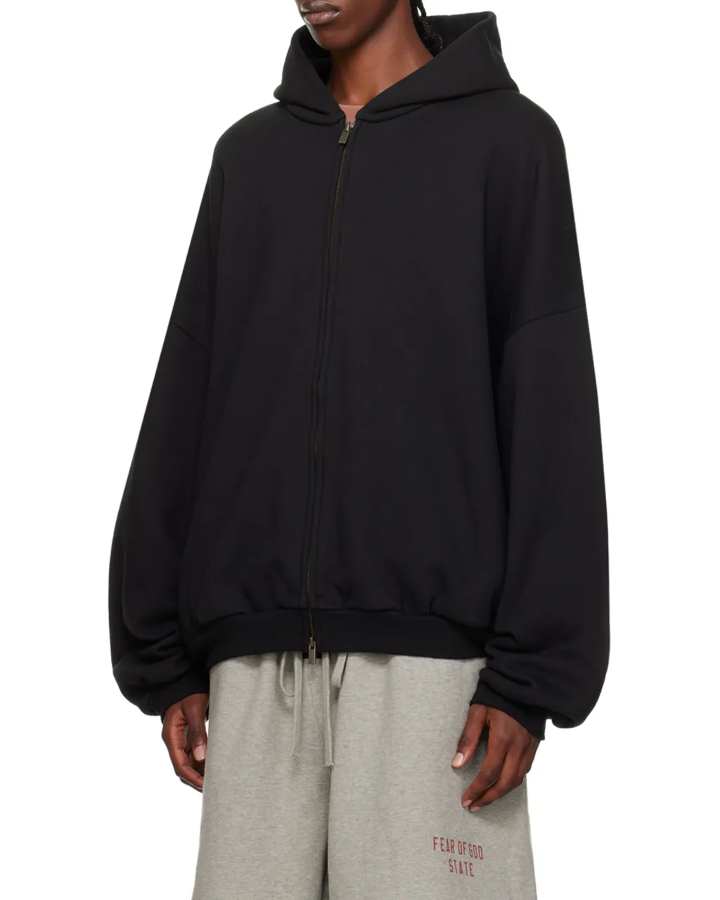 Heavy Fleece Zip-Up Hoodie