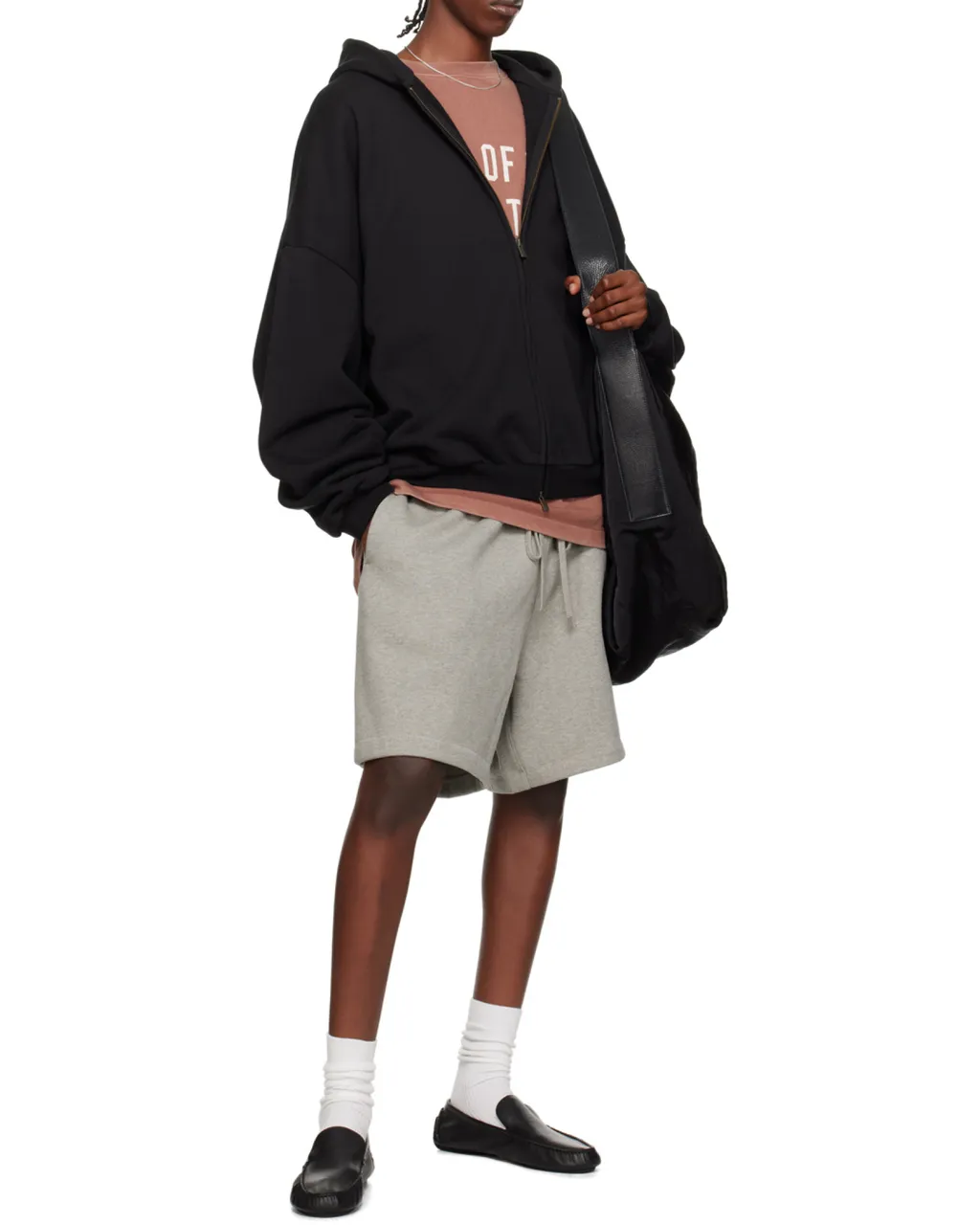 Heavy Fleece Zip-Up Hoodie