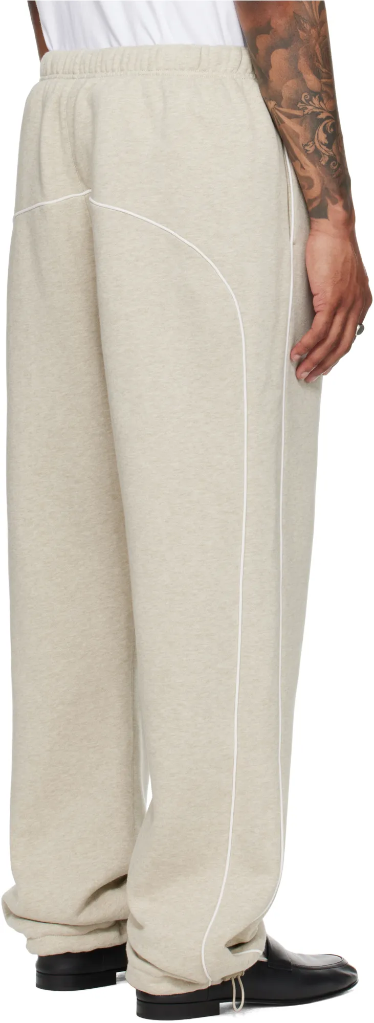 Logo Embroidered Fleece Sweatpants