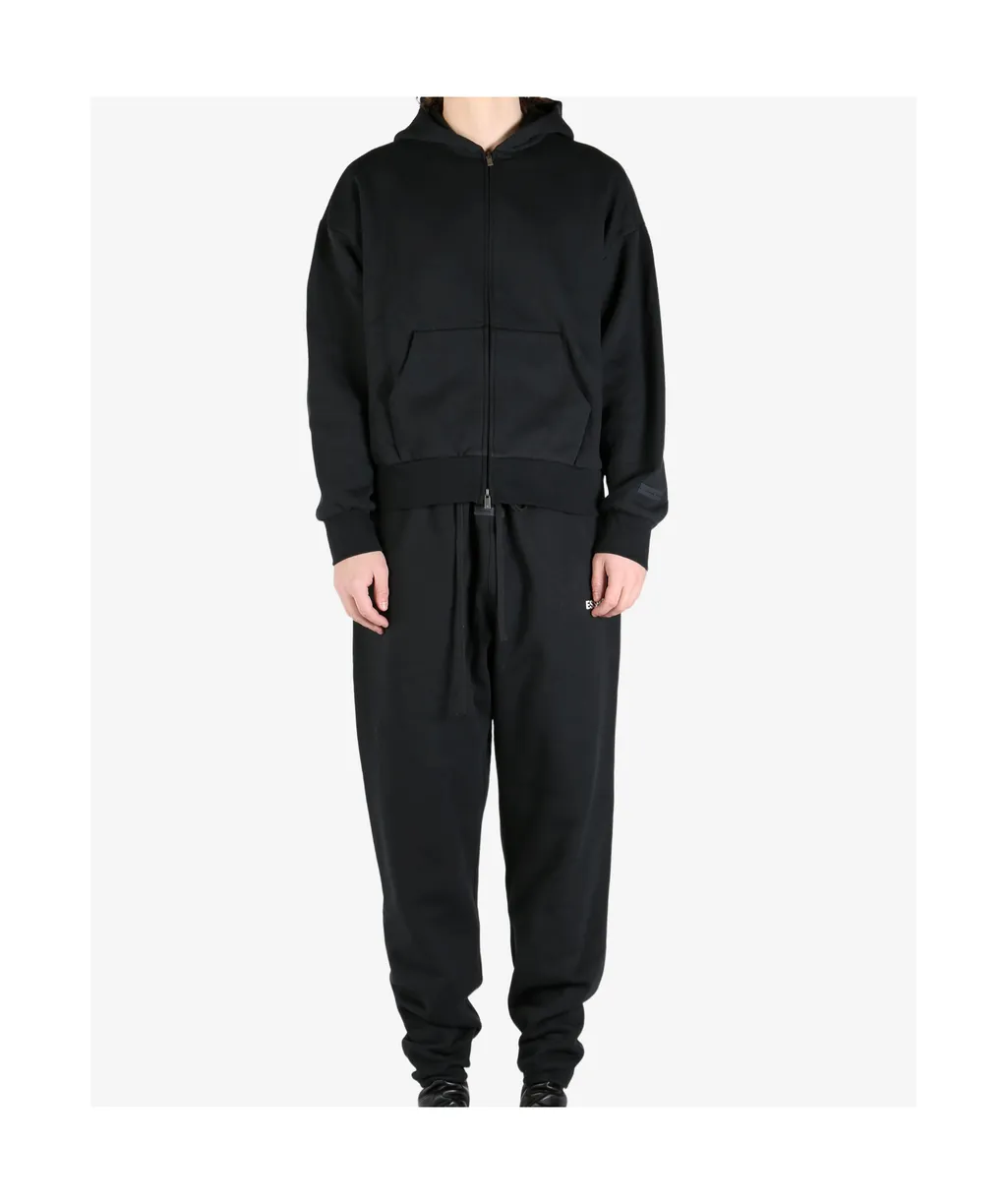 Logo-Printed Zipped Hoodie