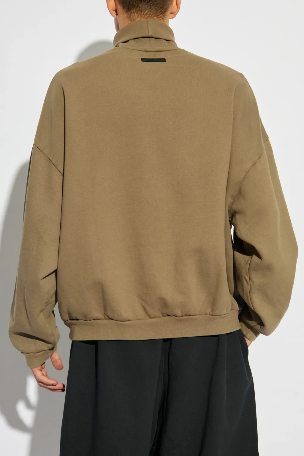Logo Printed Roll-Neck Sweatshirt