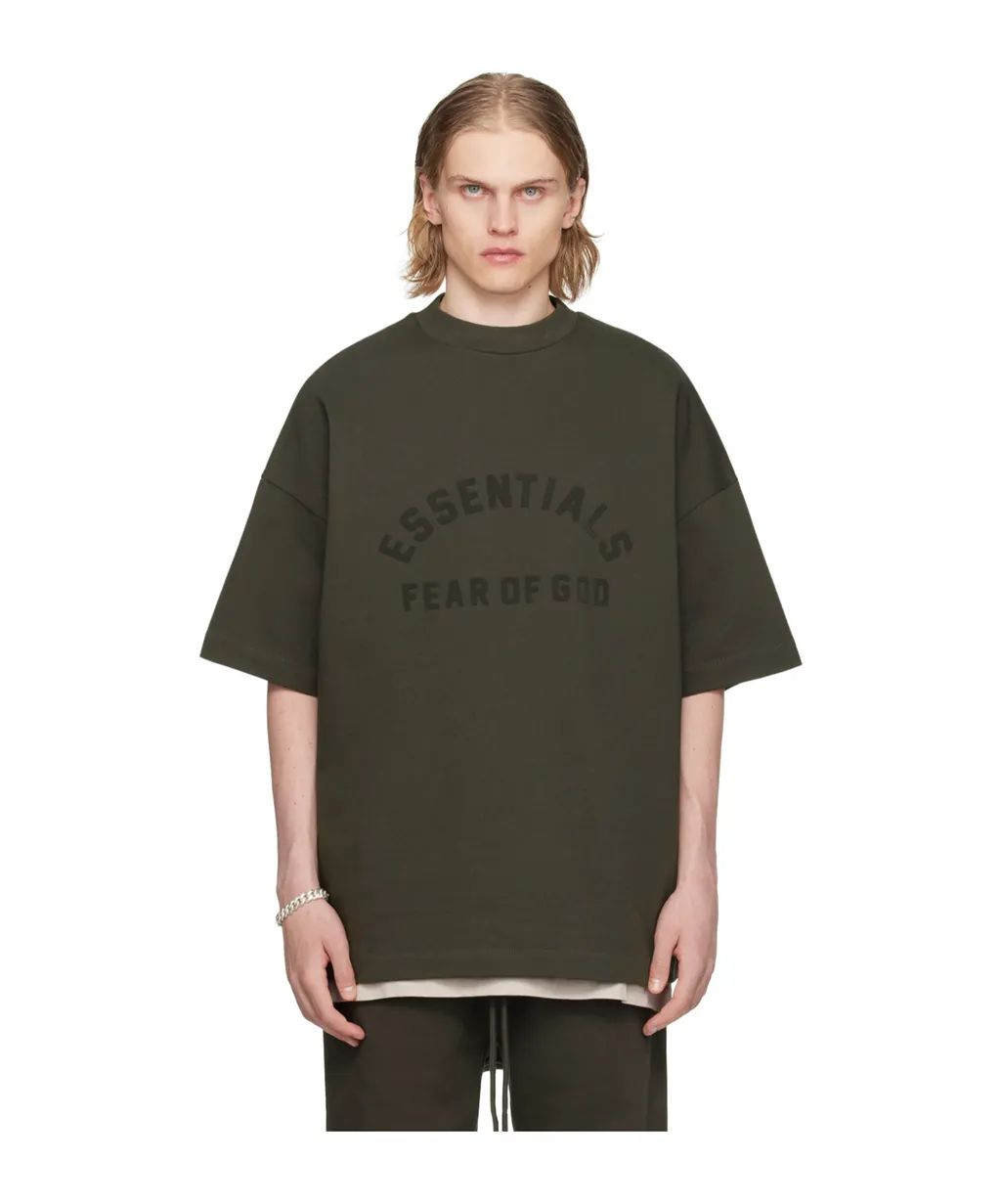 Logo-Flocked Cotton T-Shirt