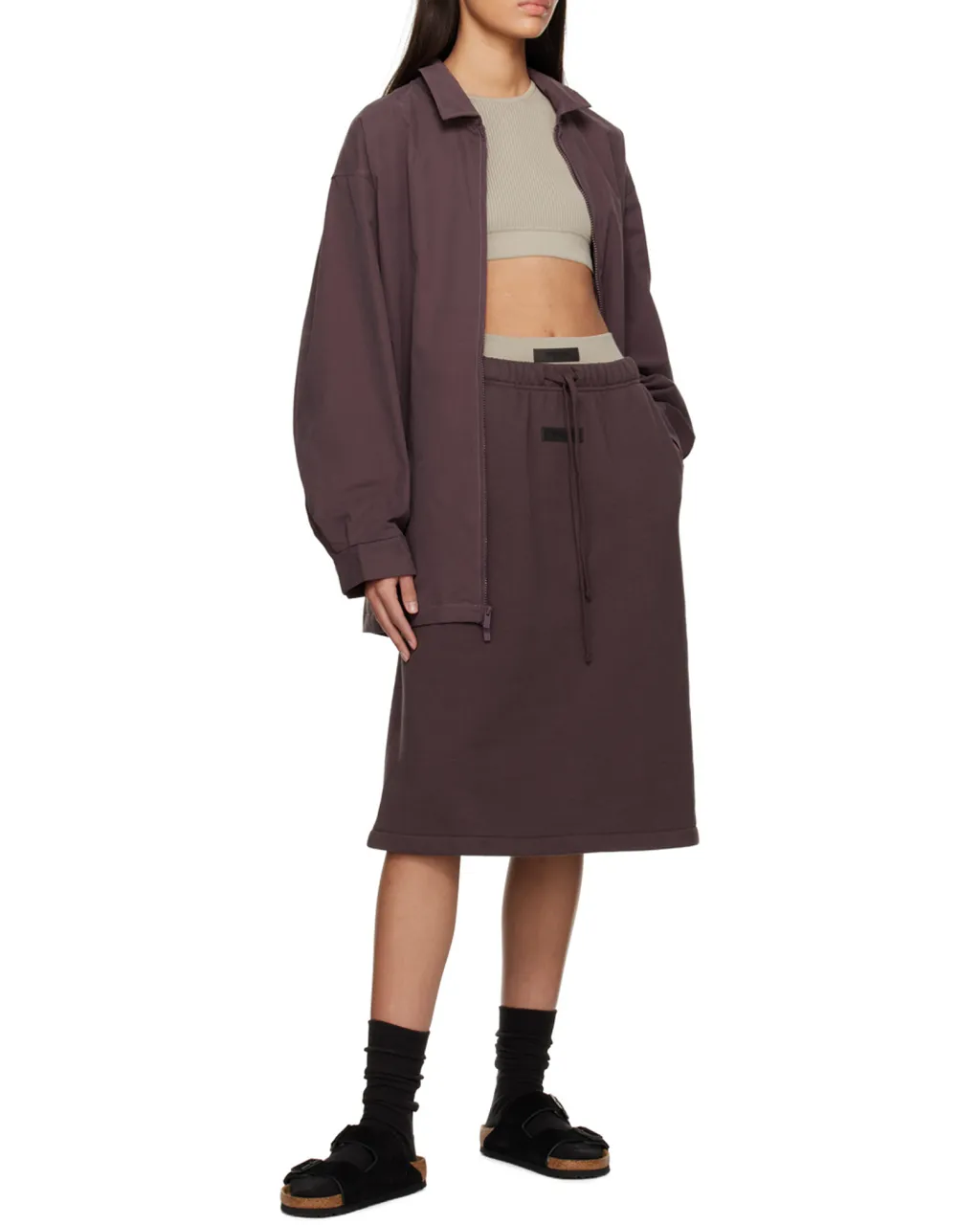 Zip-Up Shirt Jacket