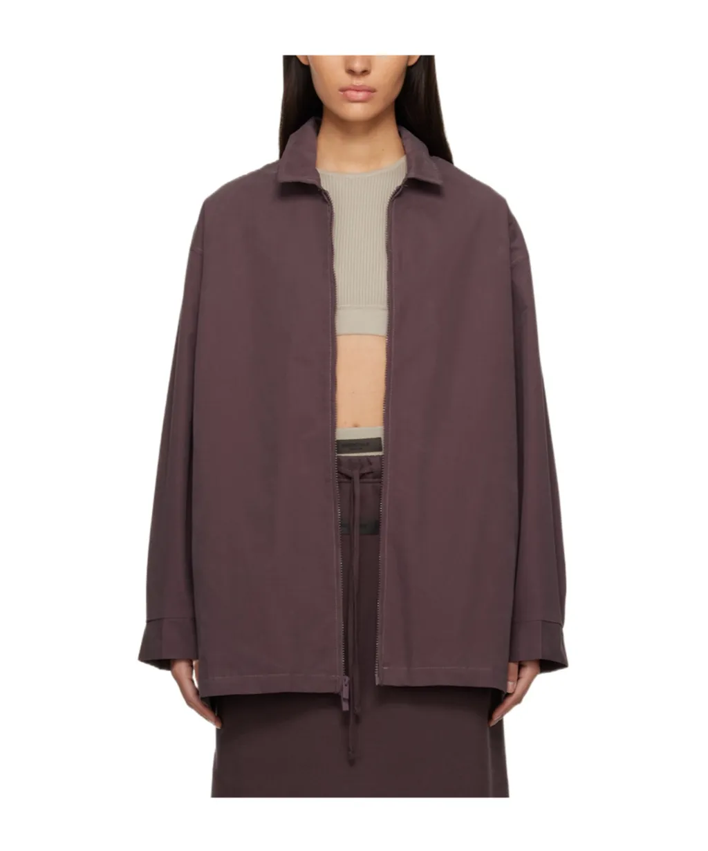 Zip-Up Shirt Jacket