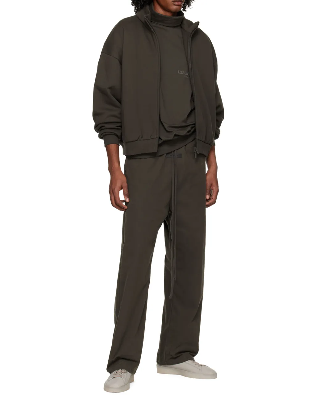 Long-Sleeved Zipper Casual Jacket