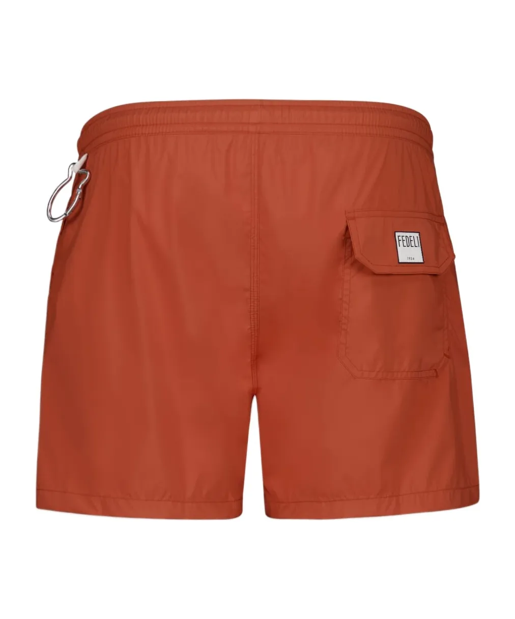 Madeira Drawstring-Waist Swim Shorts