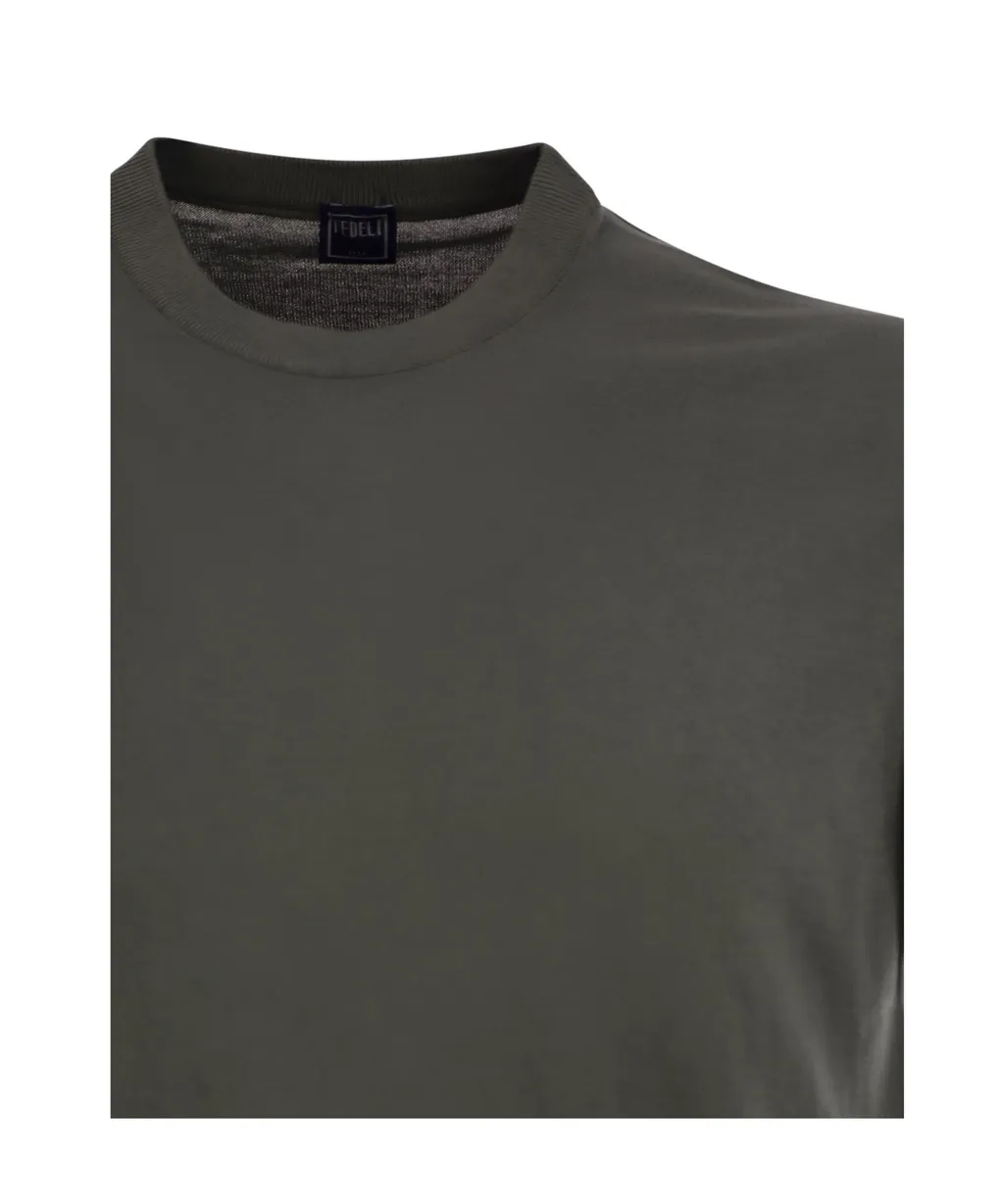 Giza Cotton Crew Neck T-Shirt