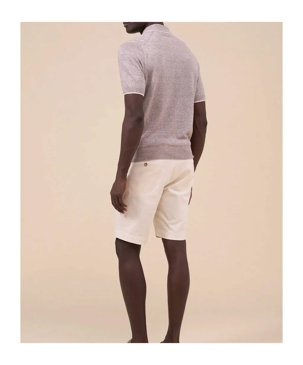 Lapel Short Sleeve Polo Shirt