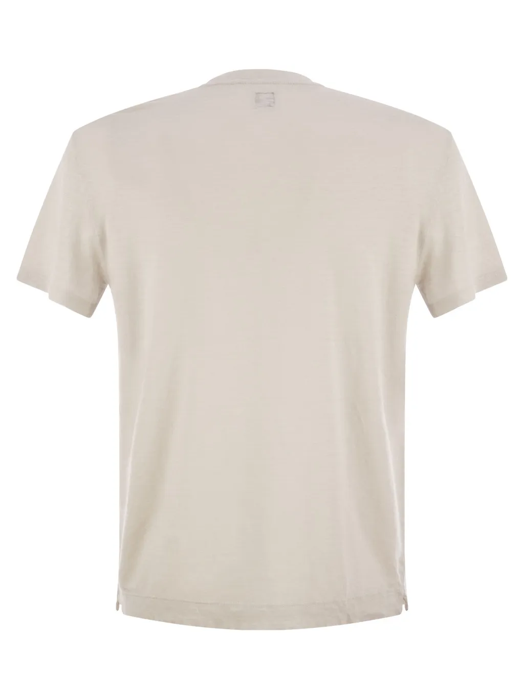 Stretch Linen Short-Sleeve T-Shirt
