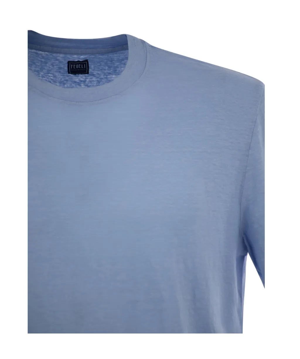Stretch Linen T-Shirt