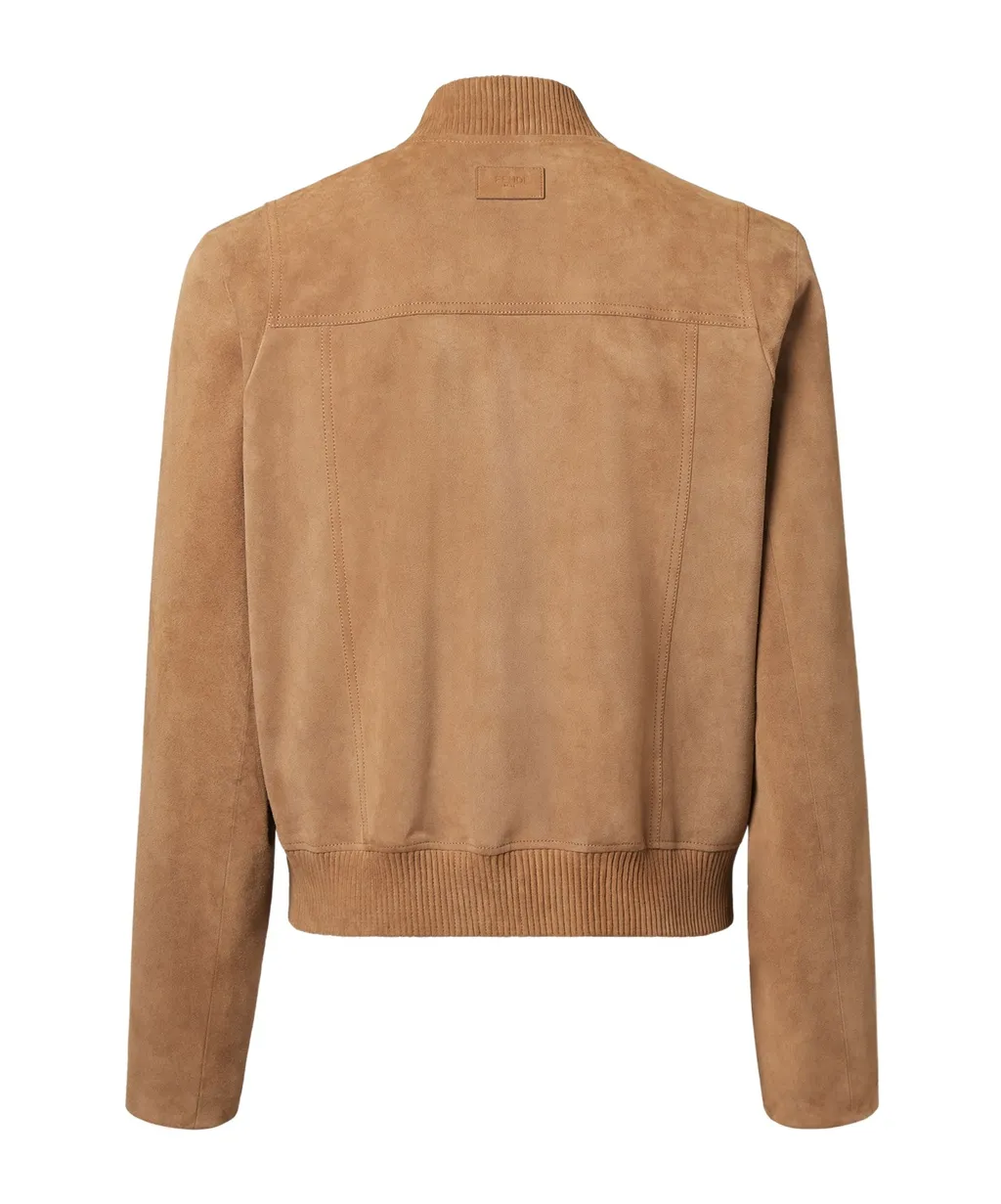 Suede Blouson