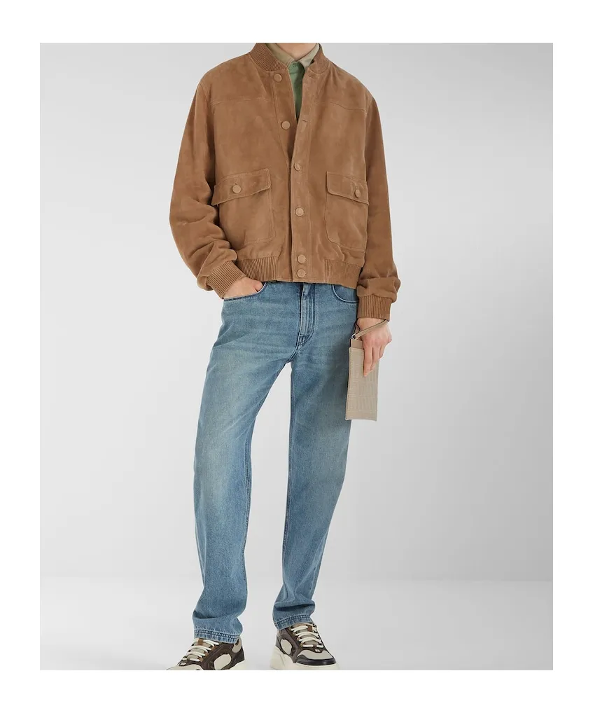 Suede Blouson