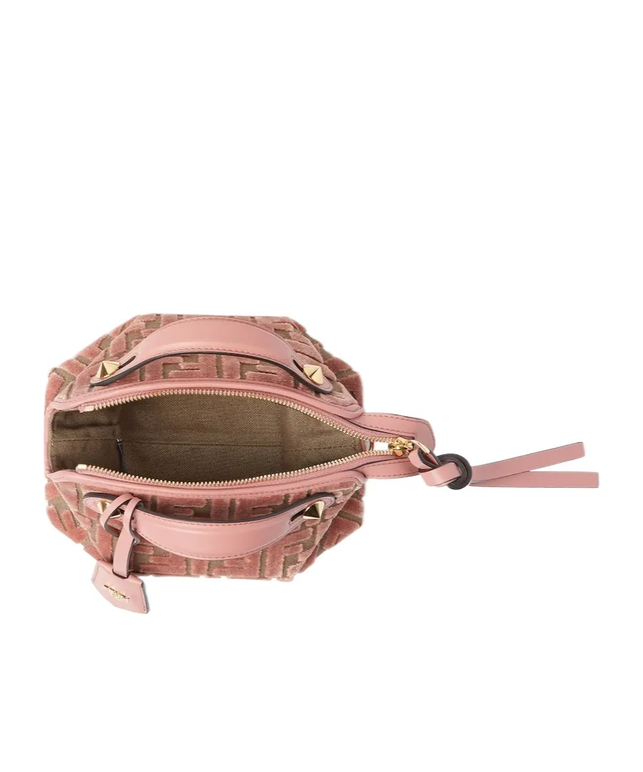 Ff Jacquard Velvet Mini-Bag
