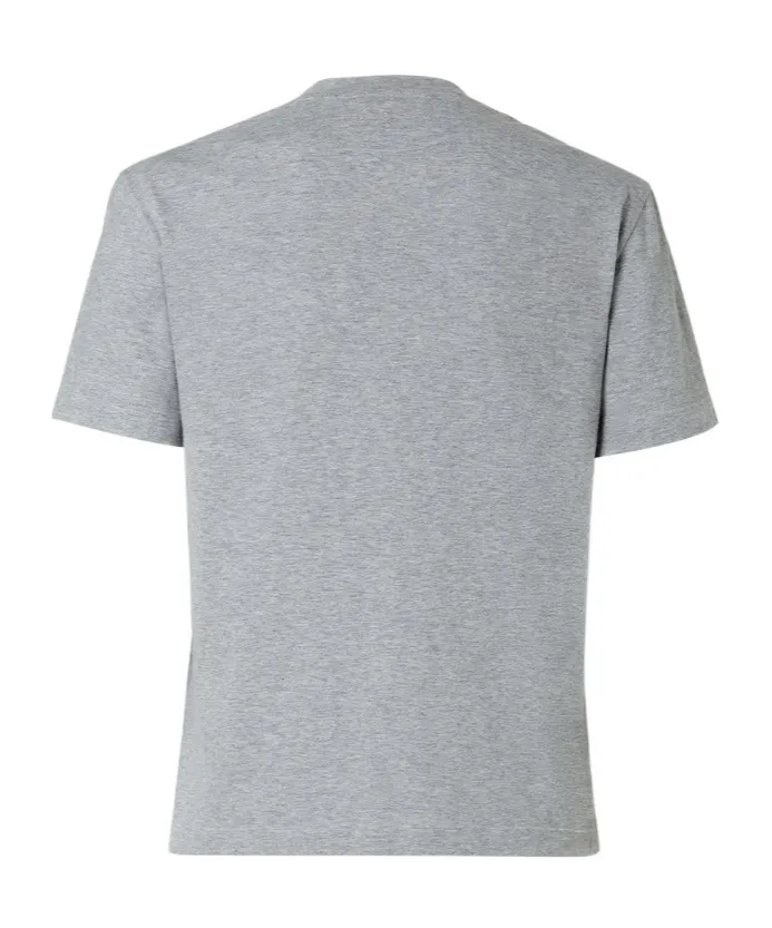 Gray MÉLange Cotton T-Shirt