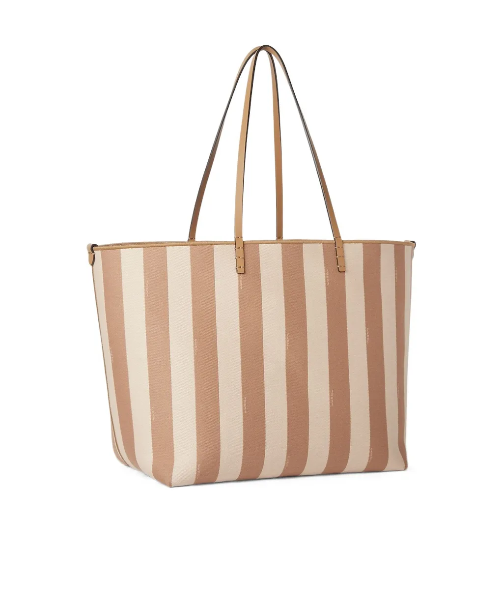 Roll Striped Large Tote Bag