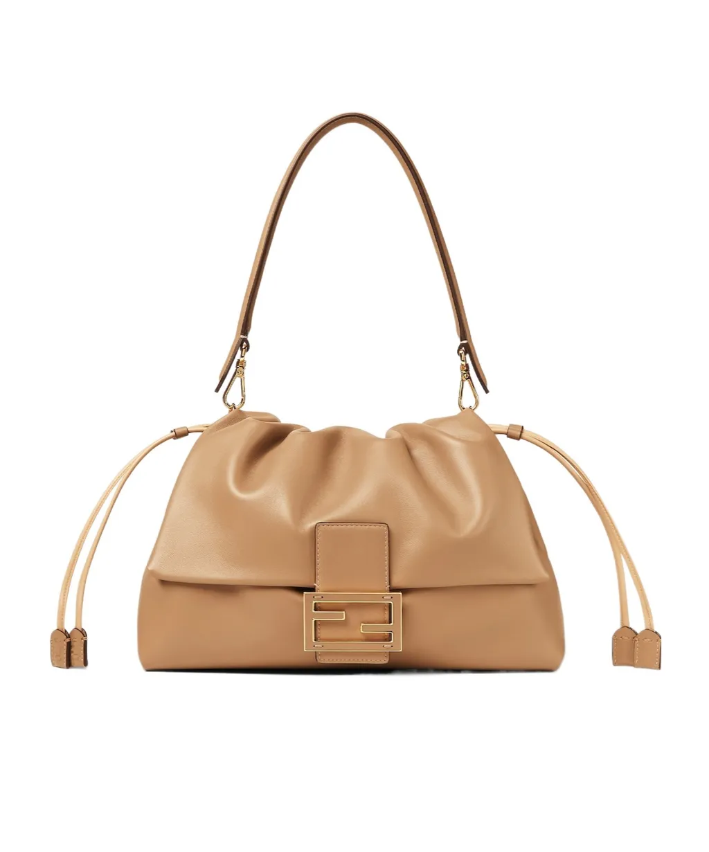 Cappuccino Nappa Leather Bag
