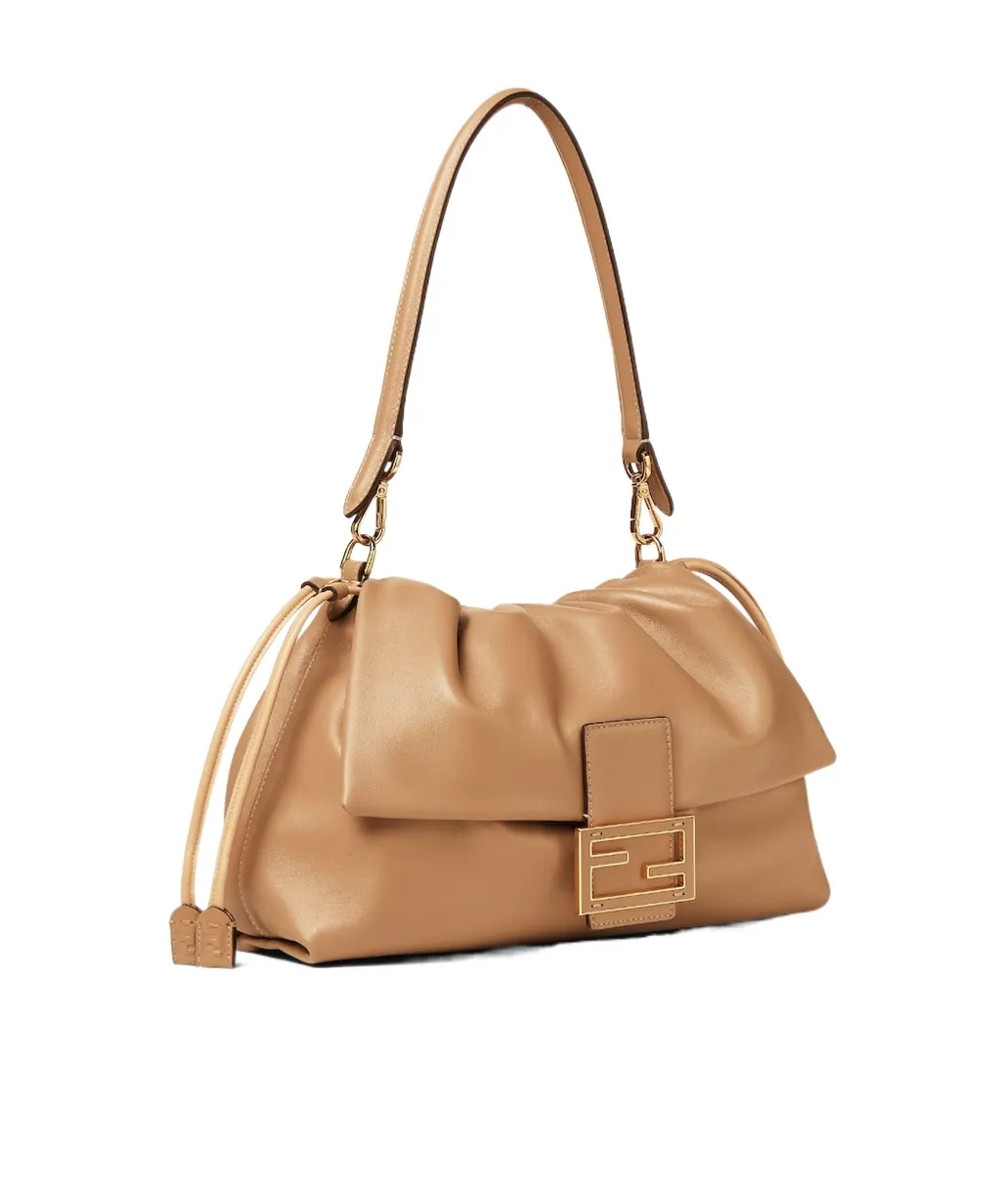 Cappuccino Nappa Leather Bag