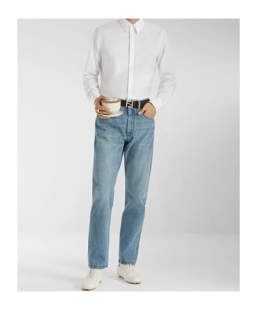 Long Sleeved Regular-Fit Shirt