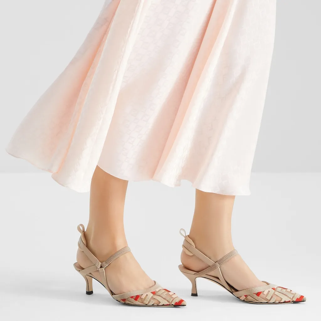 Colibrì Lite Pointed-Toe Slingback Pumps