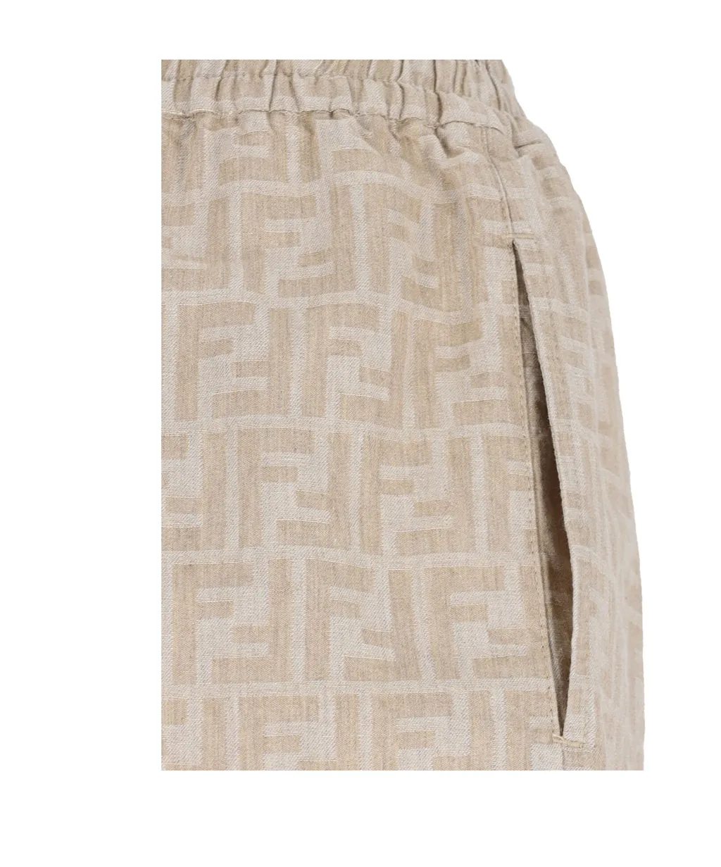 Ff Chambray Shorts