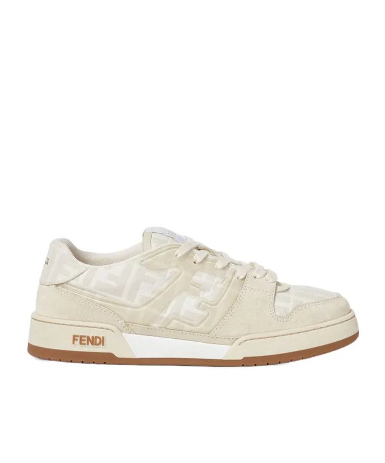 Match Ff Jacquard Low-Top Sneakers