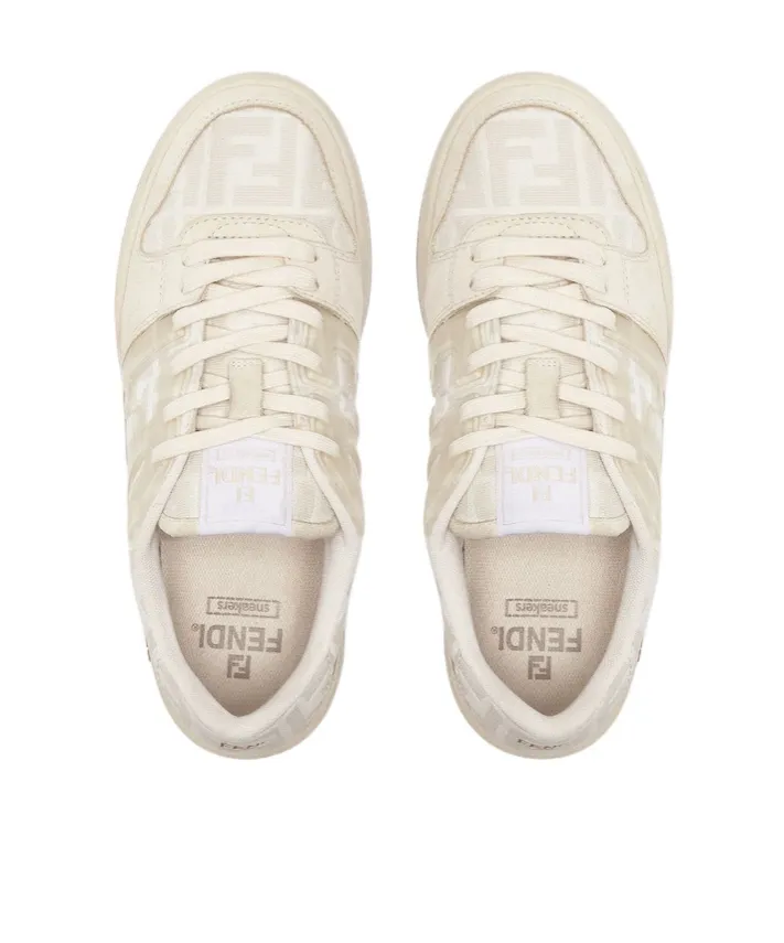 Match Ff Jacquard Low-Top Sneakers