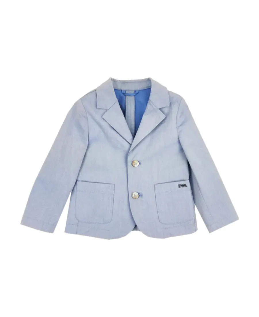 Logo Single-Breasted Blazer