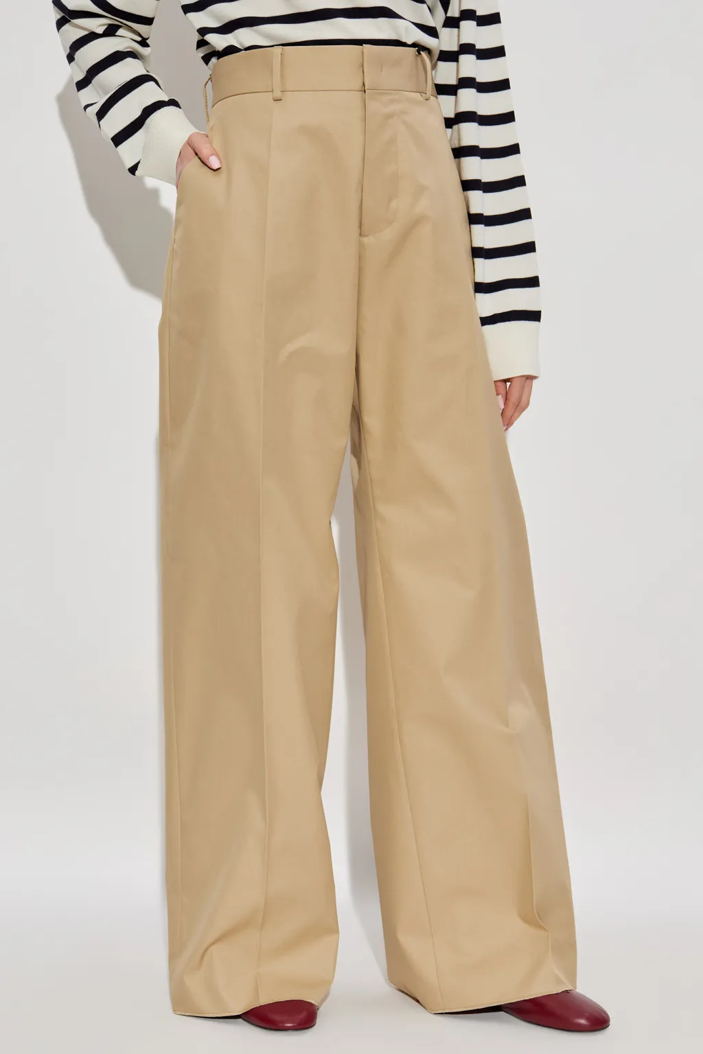 Logo Plaque Tailored Trousers