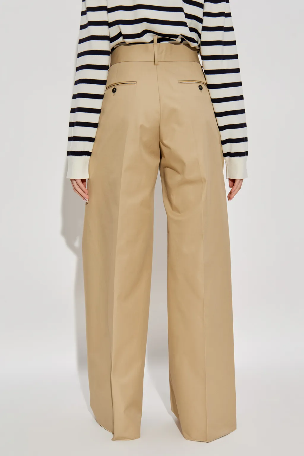 Logo Plaque Tailored Trousers
