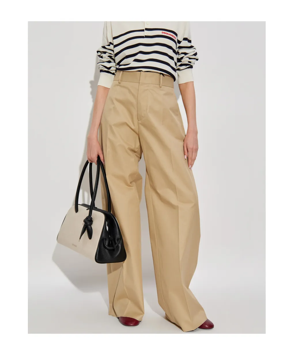 Logo Plaque Tailored Trousers