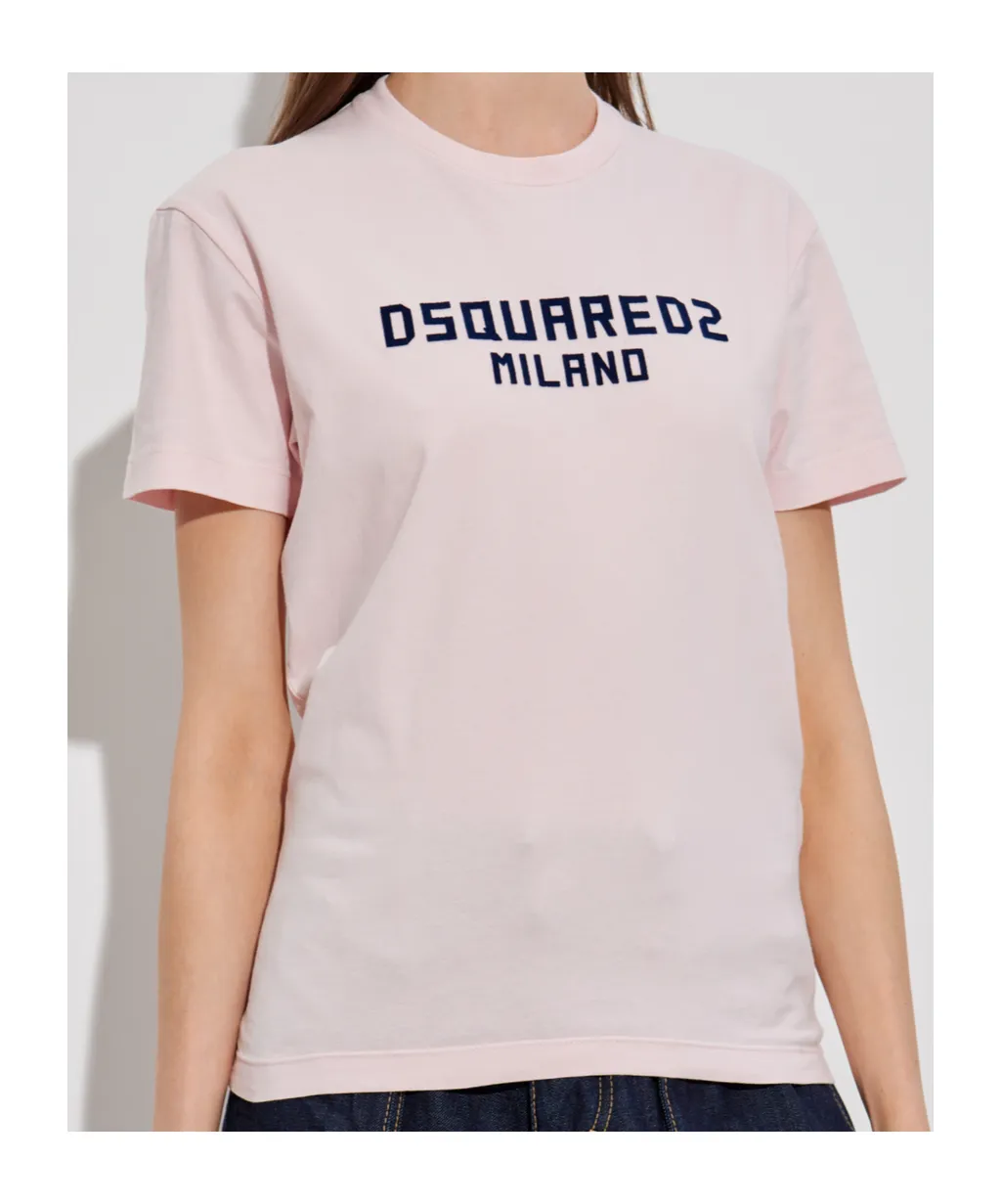 Logo Printed Crewneck T-Shirt