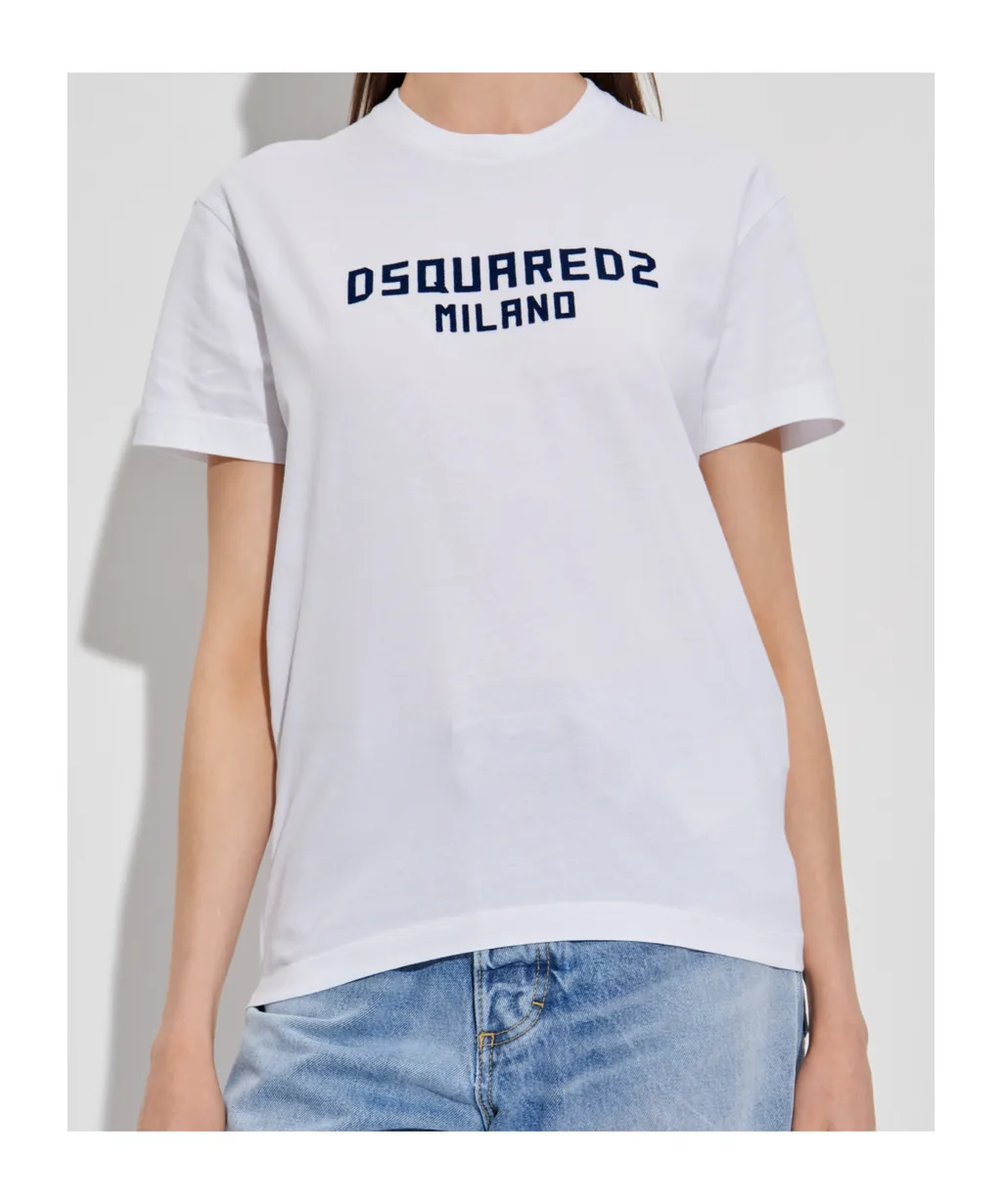Logo Printed Crewneck T-Shirt