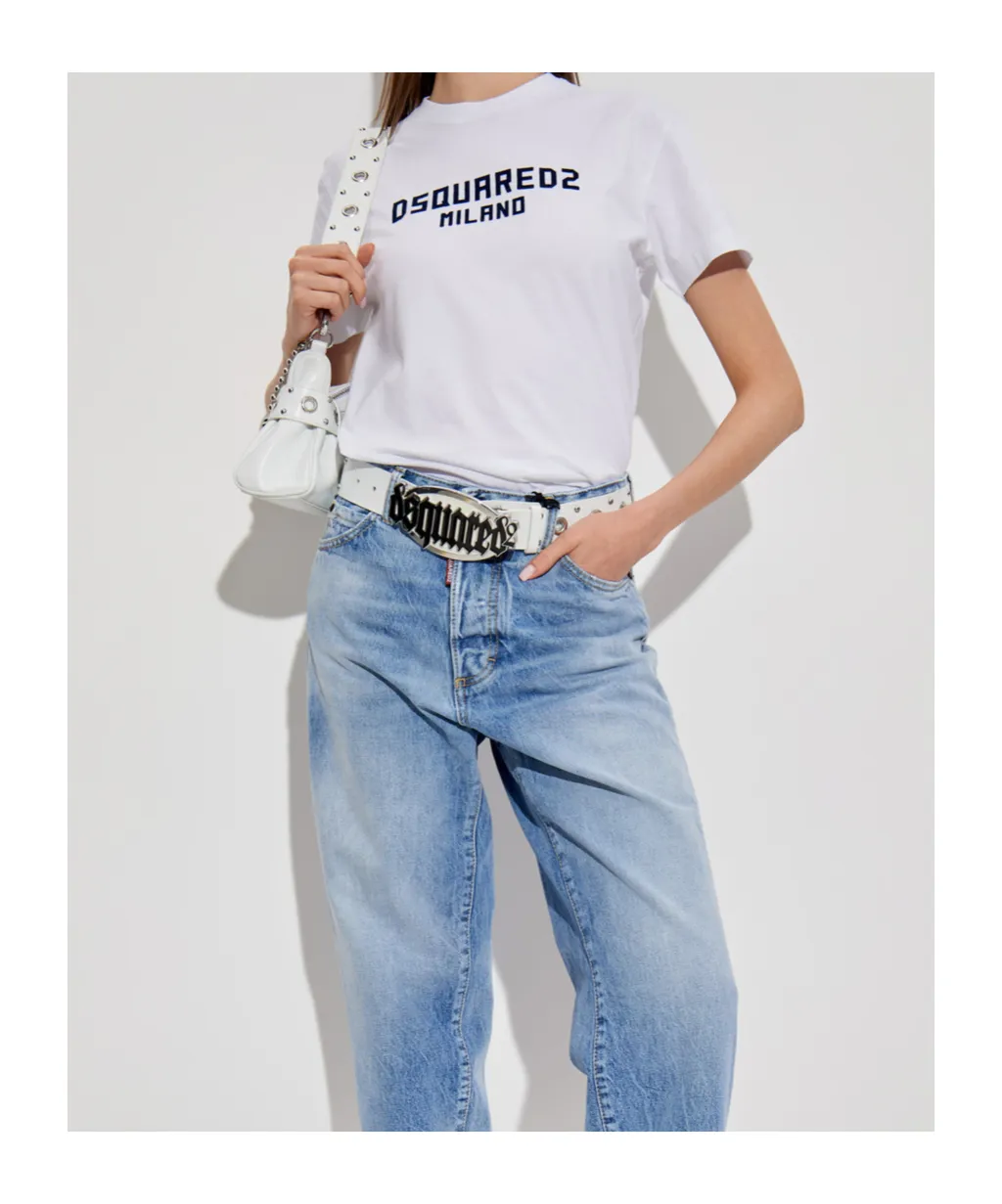 Logo Printed Crewneck T-Shirt