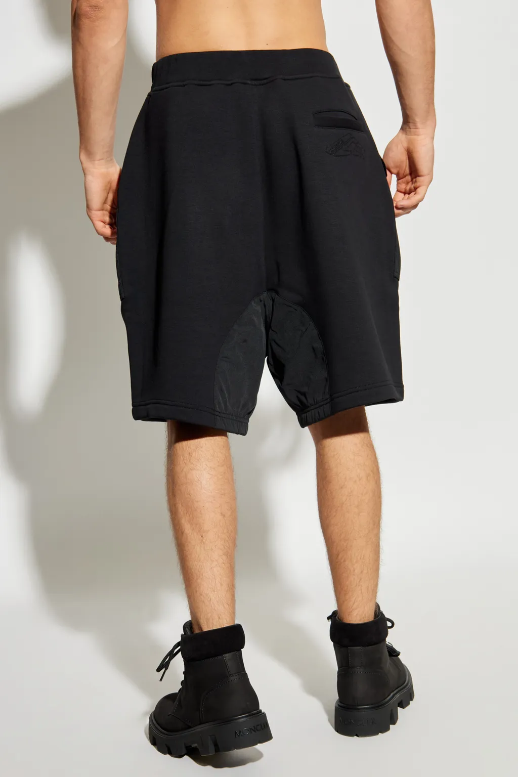 Drawstring Elastic Waist Shorts