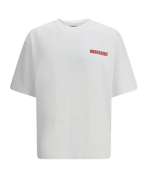 Obsessed Printed Crewneck T-Shirt