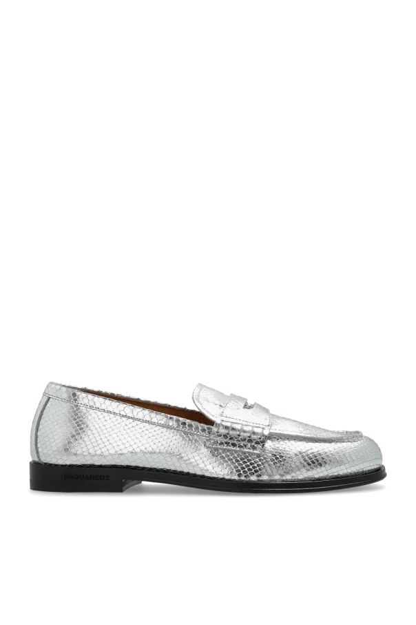 Round-Toe Slip-On Loafers