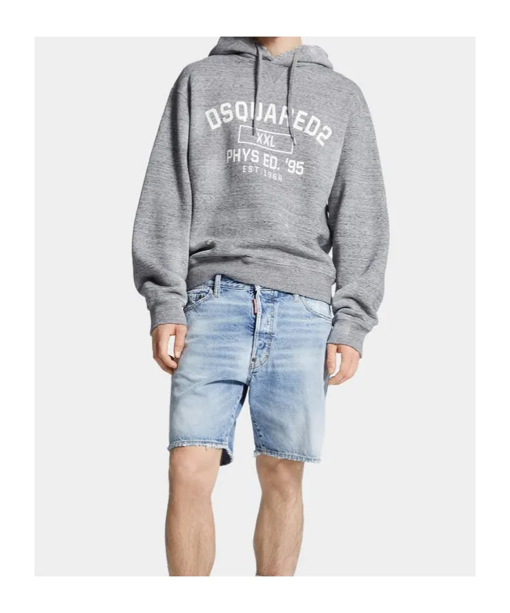 Marine Denim Shorts