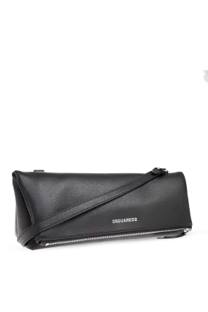 Neoclassic Pebbled Zipped Messenger Bag