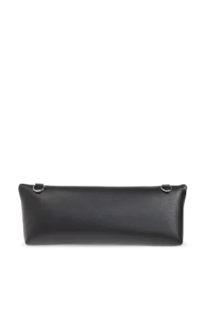 Neoclassic Pebbled Zipped Messenger Bag