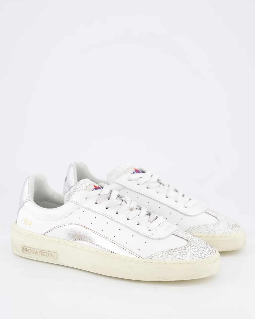 Lace-Up Low-Top Sneakers