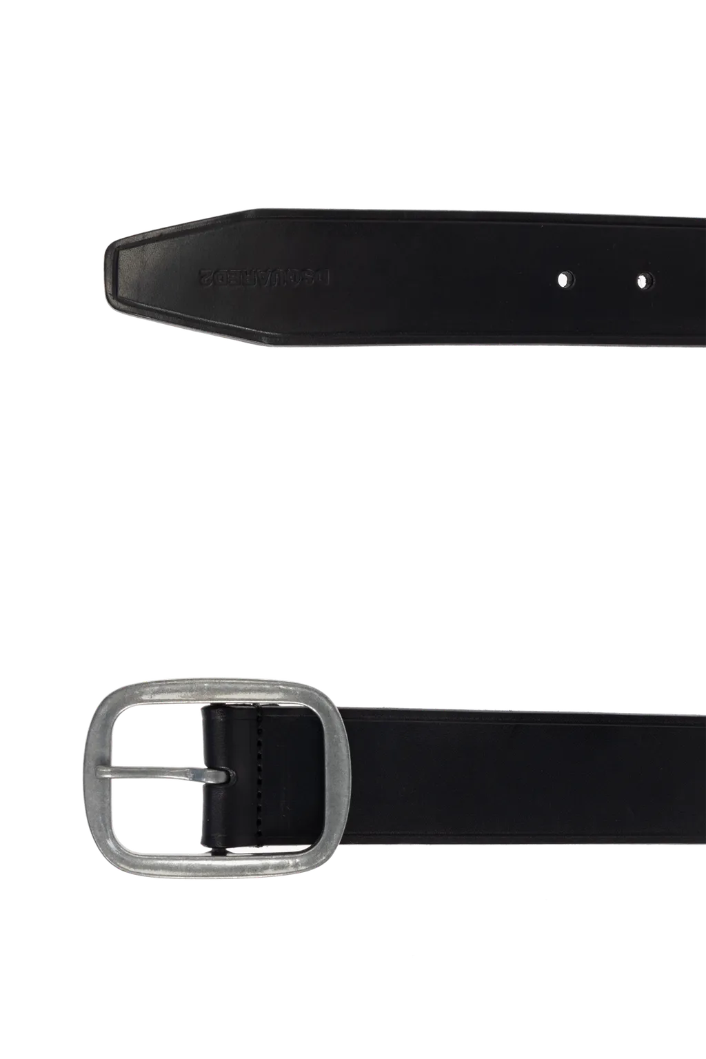 Distressed Buckled Belt