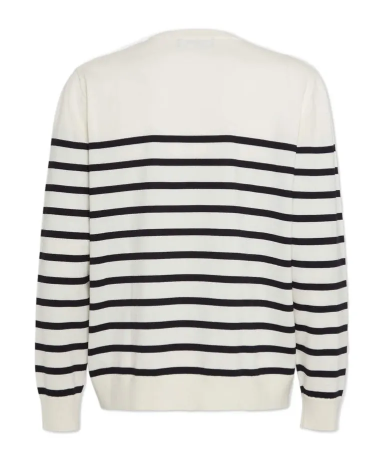 Striped Knit Sweater