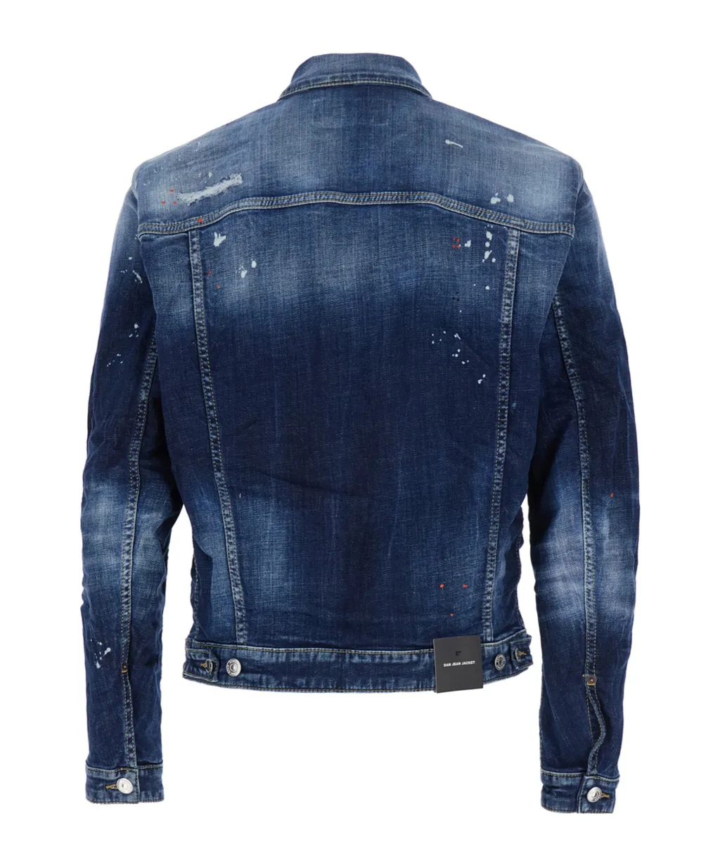 Distressed Denim Jacket