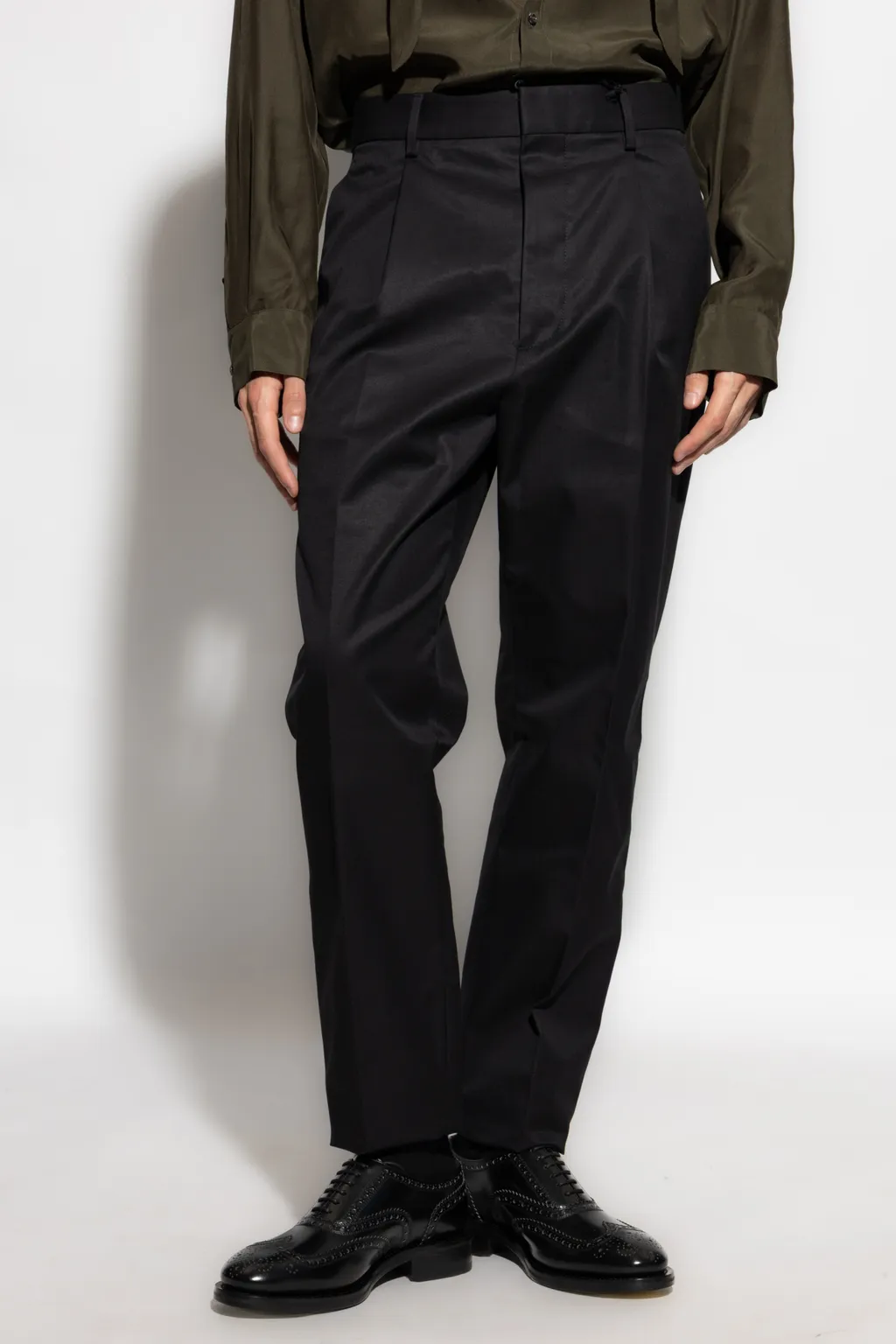 One Pleat Pants