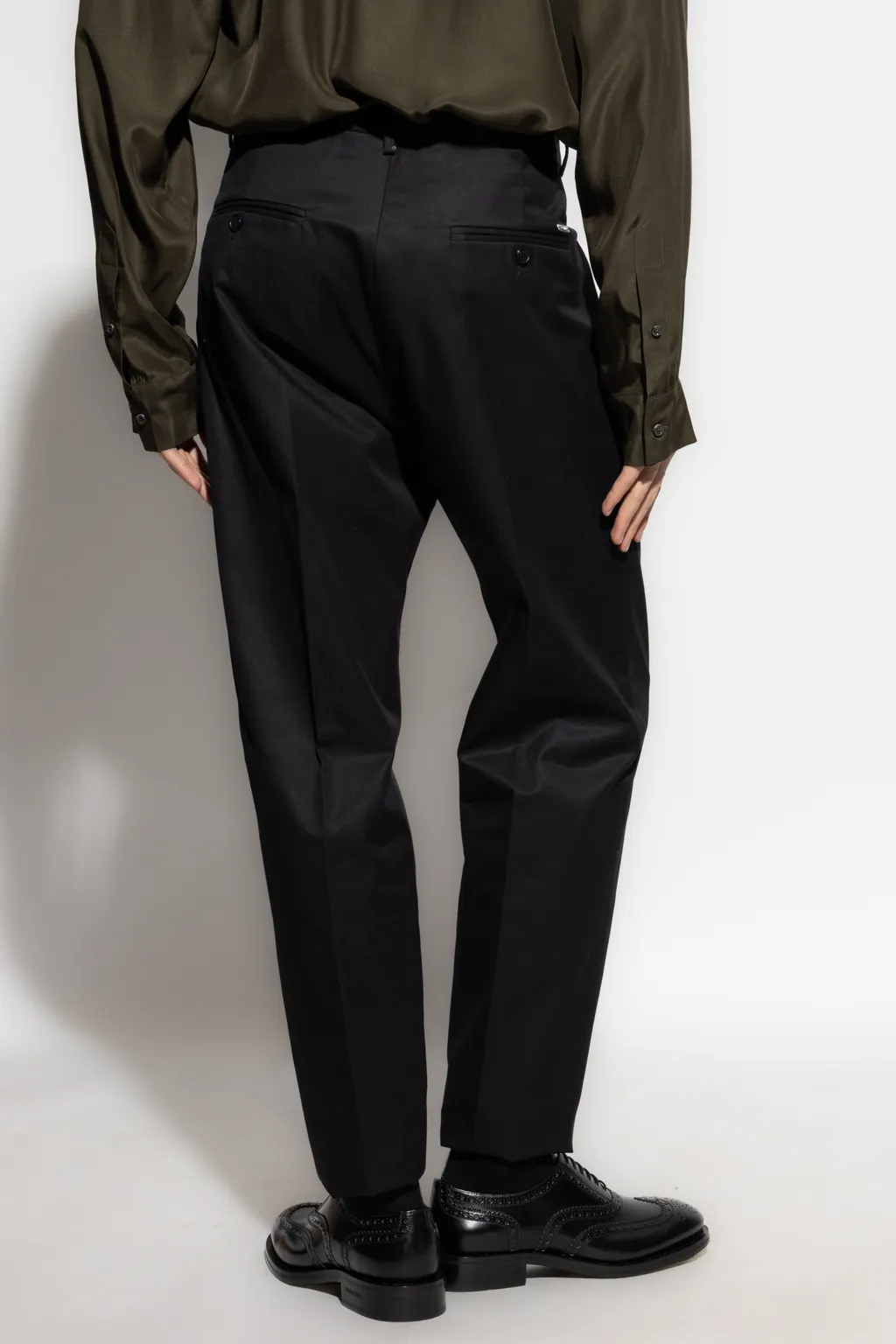One Pleat Pants