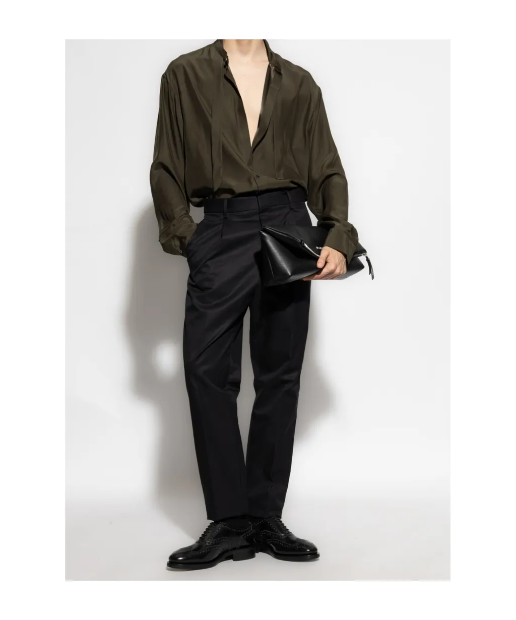 One Pleat Pants