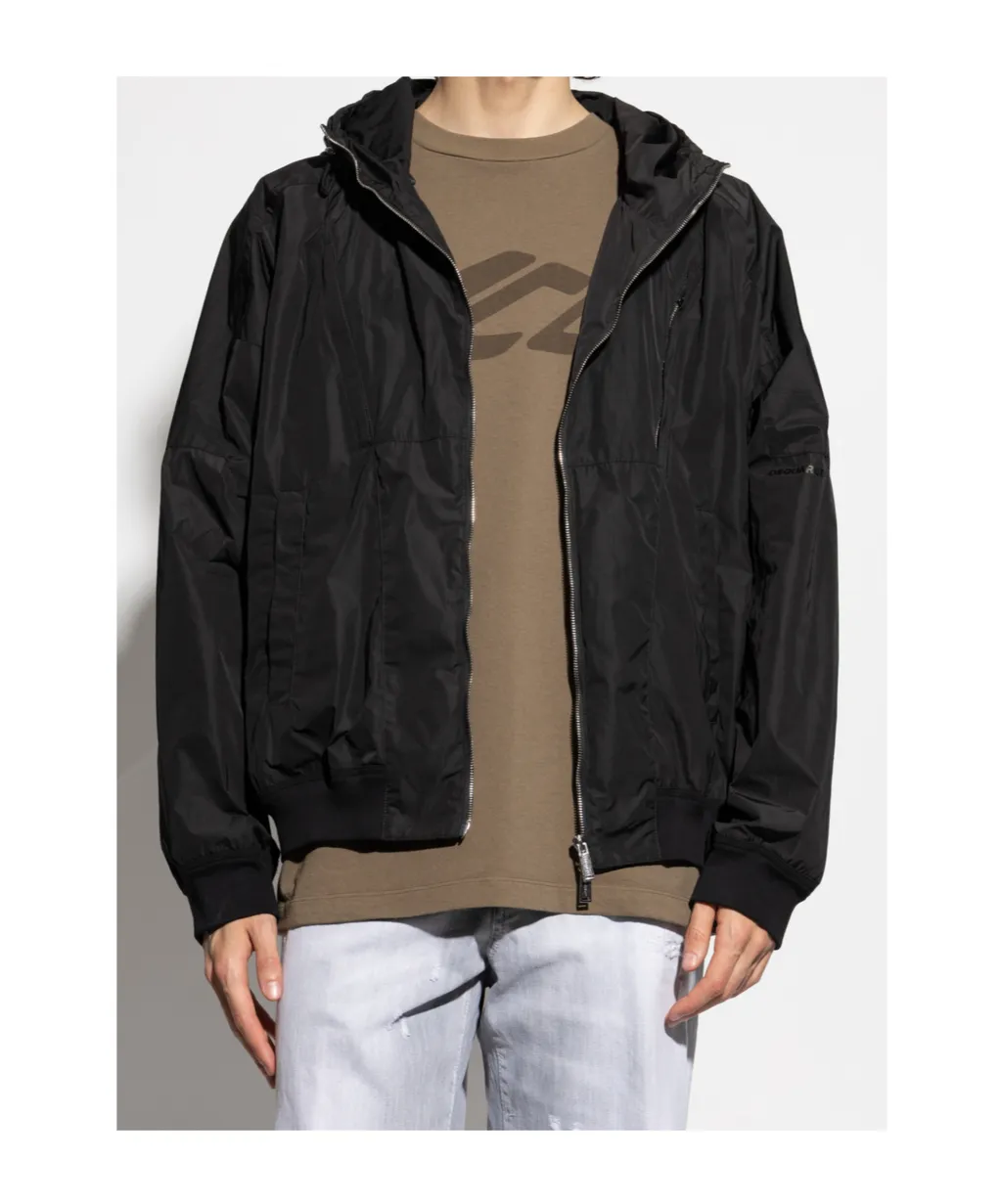Zip-Up Hooded Jacket