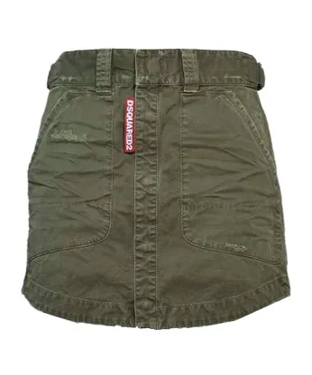 Military Mini Skirt