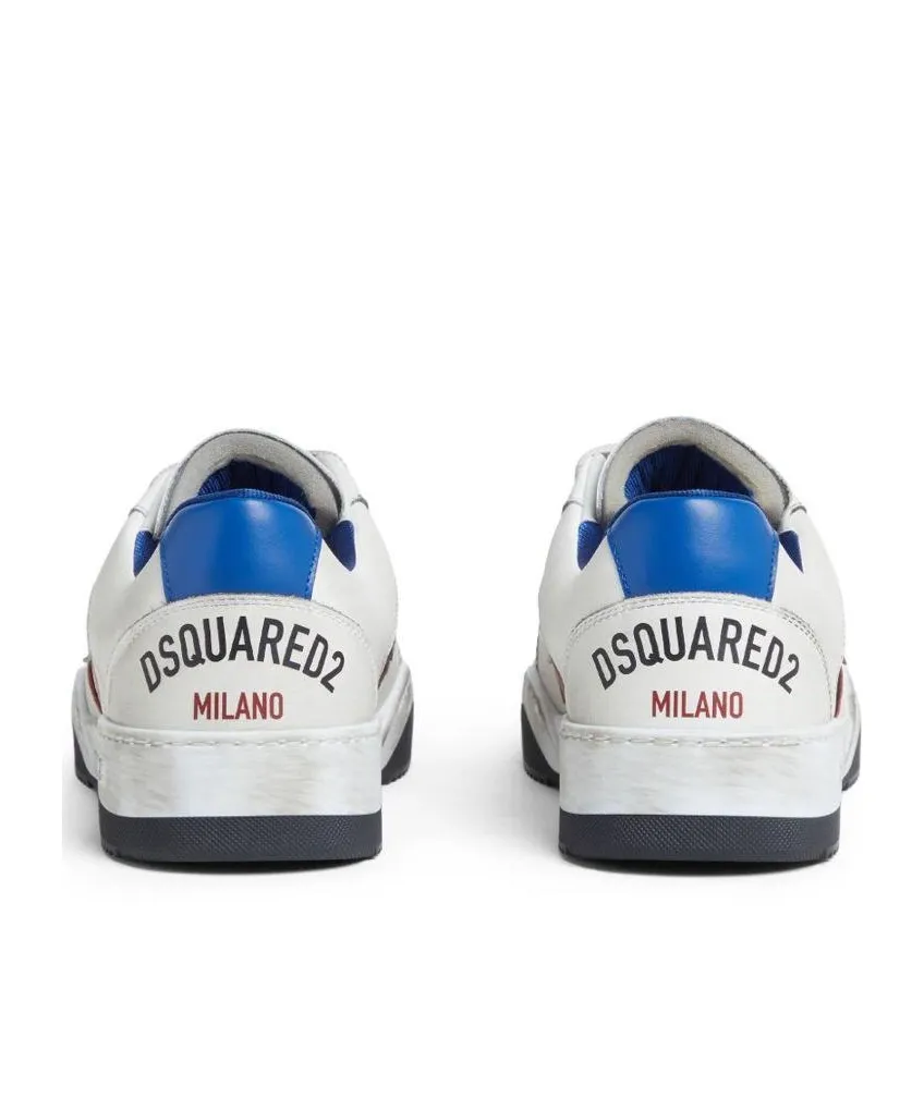 Spiker Logo Printed Vintage Finish Sneakers