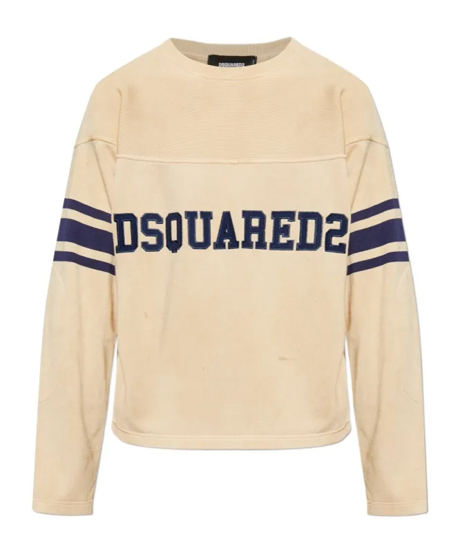 Logo-Embroidered Crewneck Jumper